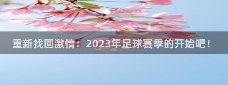 重新找回激情：2023年足球赛季的开始吧！
