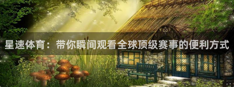 星速体育：带你瞬间观看全球顶级赛事的便利方式