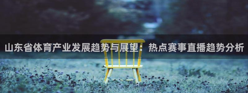 山东省体育产业发展趋势与展望：热点赛事直播趋势分析